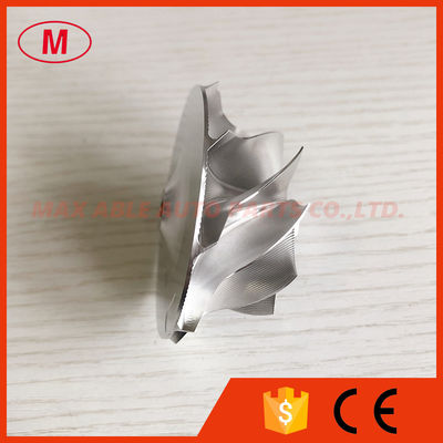GT15-25 47.00/61.98mm 9+0 blades Point milling snake curve Turbo milling/aluminum 2618/billet compressor wheel