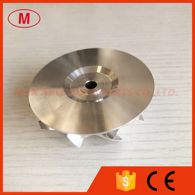 CT26 49.70/67.40mm 6+6 blades turbocharger milling/aluminum 2618/billet compressor wheel