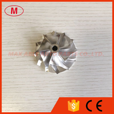 CT20 17291-54060 38.69/57.00mm 6+6 blades high performance turbocharger milling/aluminum 2618/billet compressor wheel