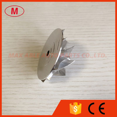 CT20 17291-54060 38.69/57.00mm 6+6 blades high performance turbocharger milling/aluminum 2618/billet compressor wheel