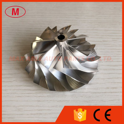 K26 60.00/82.50mm 7+7 blades high performance turbocharger milling/aluminum 2618/billet compressor wheel