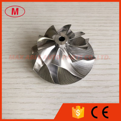 GT15-25 43.50/60.00mm 8+0 blades turbo turbocharger aluminum 2618/milling/billet compressor wheel
