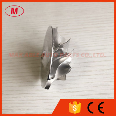 GT15-25 43.50/60.00mm 8+0 blades turbo turbocharger aluminum 2618/milling/billet compressor wheel