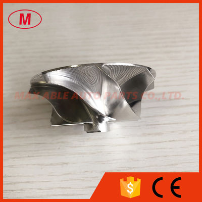 GT15-25 43.50/60.00mm 8+0 blades turbo turbocharger aluminum 2618/milling/billet compressor wheel
