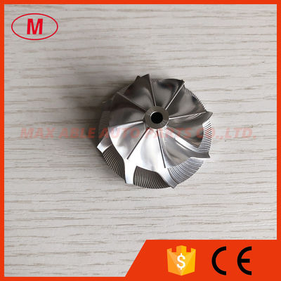 KP39 35.00/46.00mm 8+0 blades Turbo aluminum 2618/milling/billet compressor wheel