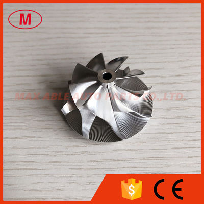 KP39 35.00/46.00mm 8+0 blades Turbo aluminum 2618/milling/billet compressor wheel