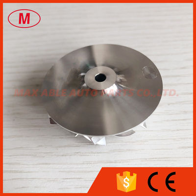 KP39 35.00/46.00mm 8+0 blades Turbo aluminum 2618/milling/billet compressor wheel