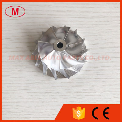 RHF5 45.28/60.00mm 7+7blades high performance Turbo milling/aluminum 2618/billet compressor wheel VF23/1441AA171