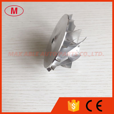 RHF5 45.28/60.00mm 7+7blades high performance Turbo milling/aluminum 2618/billet compressor wheel VF23/1441AA171