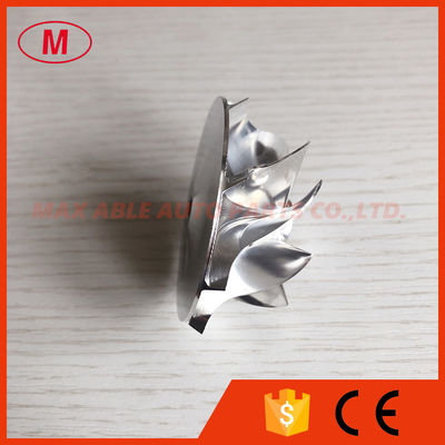 TD04HL 42.30/54.00mm 8+0 blades high performance Turbocharger milling/aluminum 2618/billet compressor wheel