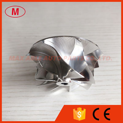 TD04HL 42.30/54.00mm 8+0 blades high performance Turbocharger milling/aluminum 2618/billet compressor wheel