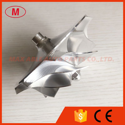 GTA45 80.00/106.50m 11+0 blades turbo milling/aluminum 2618/billet compressor wheel for Nissan 14201-00Z1D/712402-0000