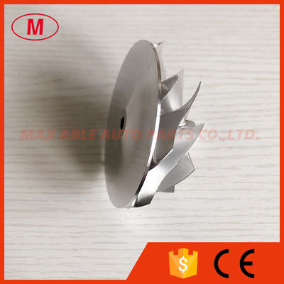 G30-770 Forward 59.00/76.00mm 9+0 blades point milling turbo milling/aluminum 2618/billet compressor wheel