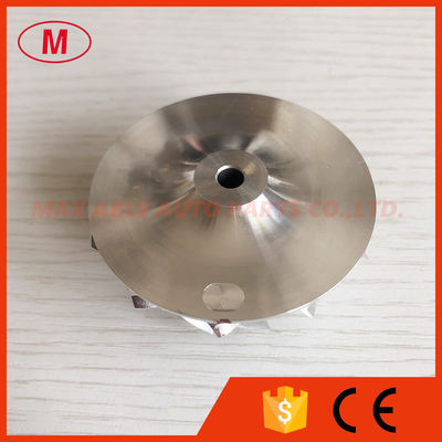 GTA15-25 43.00/56.03mm 11+0 blades turbo milling/aluminum 2618/billet compressor wheel
