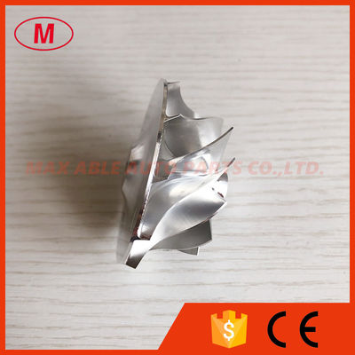 GTA15-25 43.00/56.03mm 11+0 blades turbo milling/aluminum 2618/billet compressor wheel