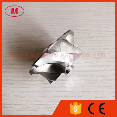 GTA15-25 43.00/56.03mm 11+0 blades turbo milling/aluminum 2618/billet compressor wheel