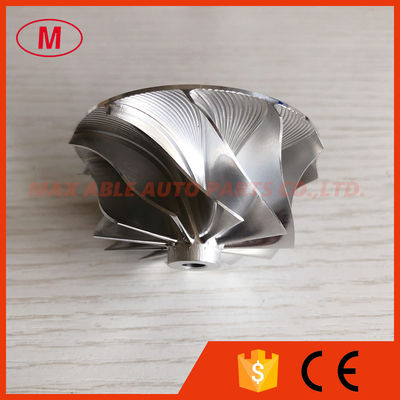 GTA15-25 43.00/56.03mm 11+0 blades turbo milling/aluminum 2618/billet compressor wheel
