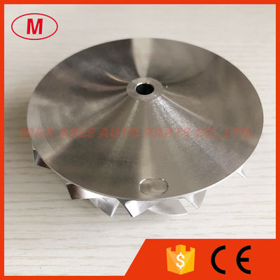 T04R 451470-0001 66.30/84.00mm 7+7 blades Turbocharger milling/aluminum 2618/billet compressor wheel for Racing 66.5/84