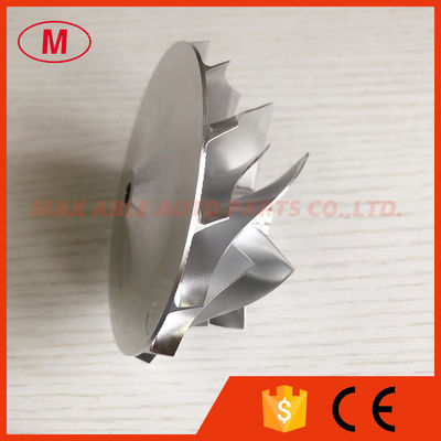 T04R 451470-0001 66.30/84.00mm 7+7 blades Turbocharger milling/aluminum 2618/billet compressor wheel for Racing 66.5/84