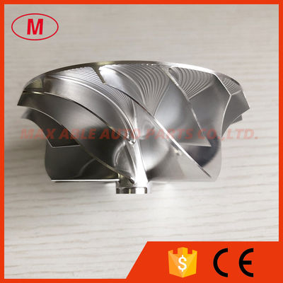 T04R 451470-0001 66.30/84.00mm 7+7 blades Turbocharger milling/aluminum 2618/billet compressor wheel for Racing 66.5/84