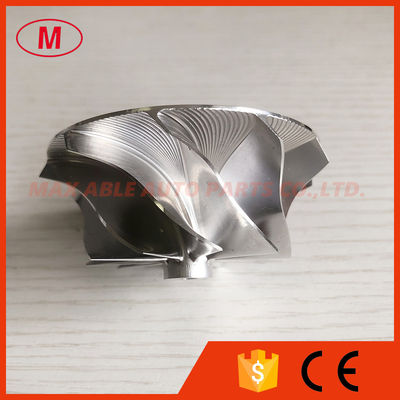 GT15-25 49.70/67.40mm 10+0 blades turbo milling/aluminum 2618/billet compressor wheel
