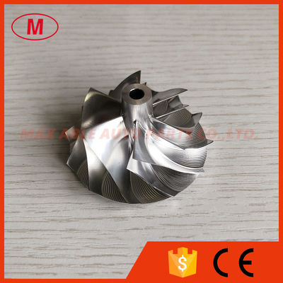 GTA15-25 43.41/56.02mm 6+6 blades high performance turbo milling/aluminum 2618/billet compressor wheel