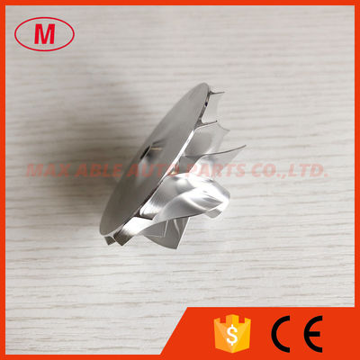 GTA15-25 43.41/56.02mm 6+6 blades high performance turbo milling/aluminum 2618/billet compressor wheel