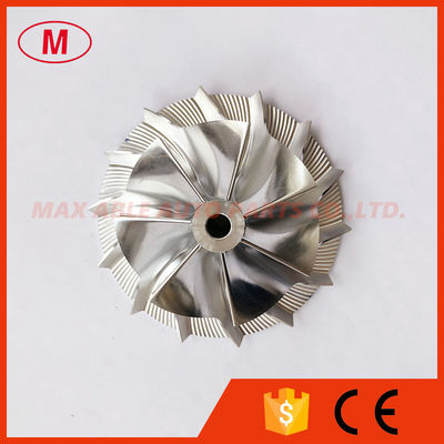 GT2835 52.80/73.00mm 7+7blades high performance Turbocharger aluminum 2618/milling/billet compressor wheel