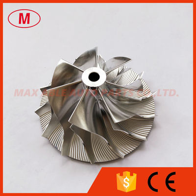 GT2835 52.80/73.00mm 7+7blades high performance Turbocharger aluminum 2618/milling/billet compressor wheel