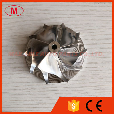 TD04 5+5 blades 49.62/68.58mm high performance turbocharger milling/aluminum 2618/billet compressor wheel