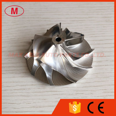 TD04 5+5 blades 49.62/68.58mm high performance turbocharger milling/aluminum 2618/billet compressor wheel