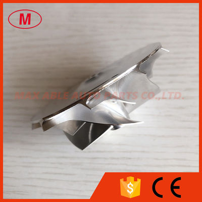 TD04 5+5 blades 49.62/68.58mm high performance turbocharger milling/aluminum 2618/billet compressor wheel