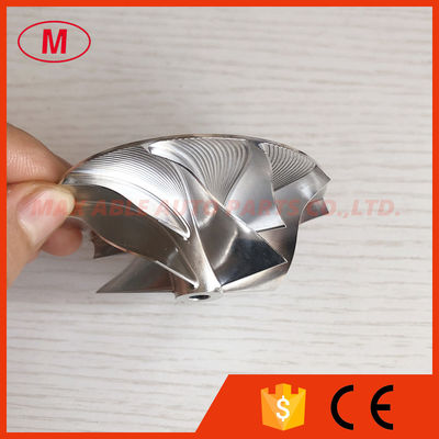 TD04 5+5 blades 49.62/68.58mm high performance turbocharger milling/aluminum 2618/billet compressor wheel