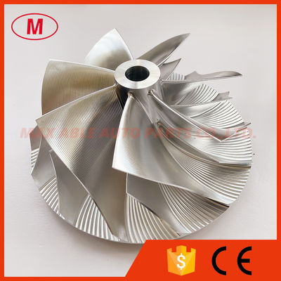 Forward point milling 139.70/175.00mm 7+7 blades turbo milling/aluminum 7075/billet compressor wheel