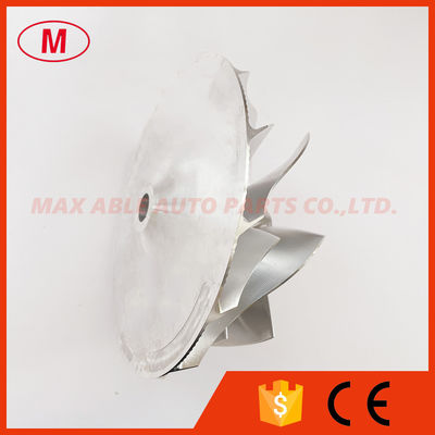 Forward point milling 139.70/175.00mm 7+7 blades turbo milling/aluminum 7075/billet compressor wheel