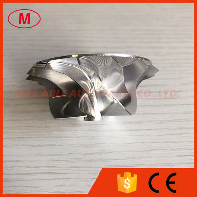 RHF5 45.00/61.98mm 7+7 blades high performance turbo turbocharger aluminum 2618/milling/billet compressor wheel