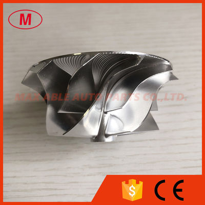 TD05H 52.00/68.01mm 6+6 blades reverse high performance Turbo milling/aluminum 2618/billet compressor wheel