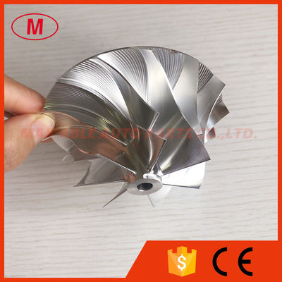 K27 61.47/89.00mm 7+7 blades Turbo milling/aluminum 2618/billet compressor wheel