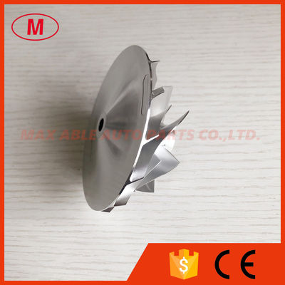 HX40 60.03/85.98mm 7+7 blades Turbocharger milling/aluminum 2618/billet compressor wheel