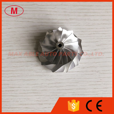 GT12 reverse 42.12/56.03mm 11+0 blades high performance turbocharger milling/aluminum 2618/billet compressor wheel