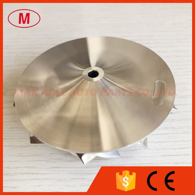 GT15-25 forward 56.50/77.00mm 10+0 blades high performance Turbo milling/aluminum 2618/billet compressor wheel