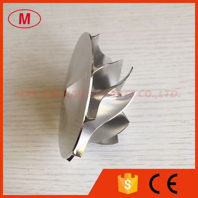GT15-25 forward 56.50/77.00mm 10+0 blades high performance Turbo milling/aluminum 2618/billet compressor wheel
