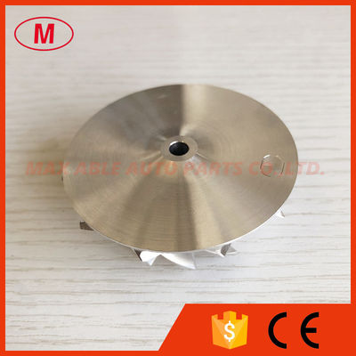 RHF4H 43.50/60.00mm 11+0 blades high performance turbo turbocharger aluminum 2618/milling/billet compressor wheel