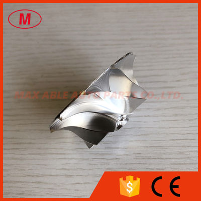 RHF4H 43.50/60.00mm 11+0 blades high performance turbo turbocharger aluminum 2618/milling/billet compressor wheel