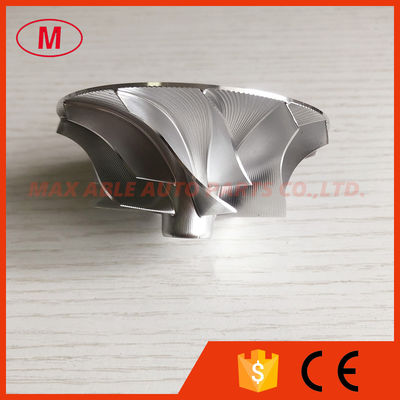 PT55 MIL0063, 22155, 00429 55.08/76.20mm 6+6blades point milling turbo milling/aluminum 2618/billet compressor wheel