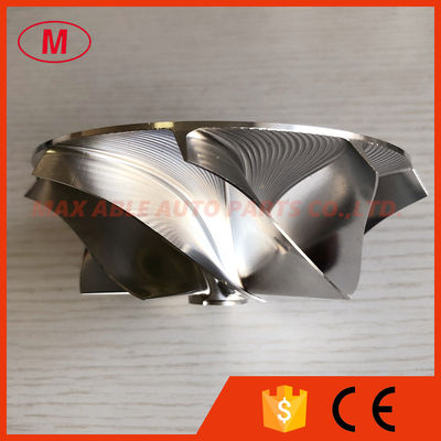 GTX4202 6418-4 75.83/102.75mm 9+0 blades performance racing turbocharger milling/aluminum 2618/Billet compressor wheel
