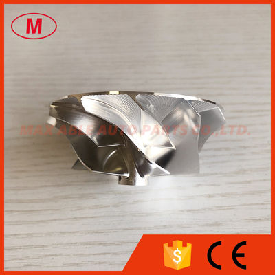 GT15-25 forward 47.10/63.40mm 6+6 blades high performance turbo milling/aluminum 2618/billet compressor wheel
