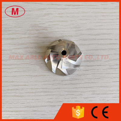 RHF3 25.50/36.95mm 4+4 blades milling/aluminum 2618/Billet compressor wheel for CIFU