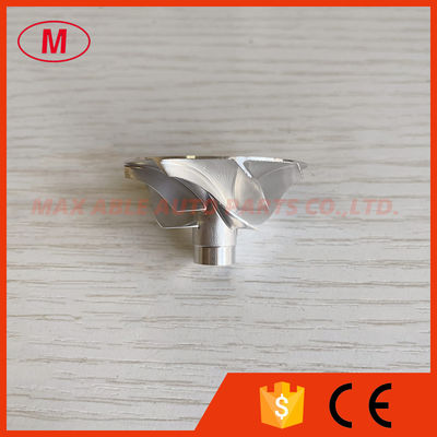 RHF3 25.50/36.95mm 4+4 blades milling/aluminum 2618/Billet compressor wheel for CIFU