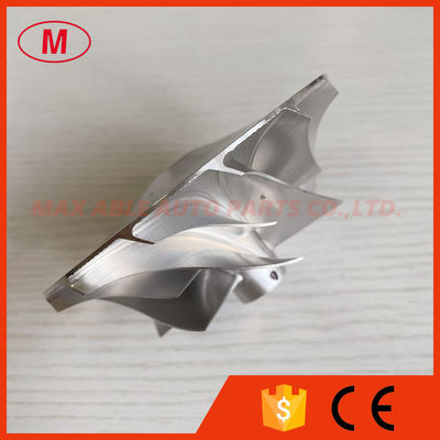 MP51 66.98/99.01mm 807575 7+7blades turbo aluminum 2618/milling/billet  compressor wheel